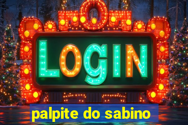 palpite do sabino